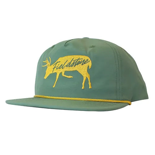 Fieldstone Deer Performance Rope Hat, Green