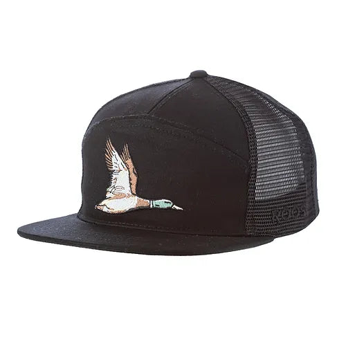 Fieldstone Roost Black 7 Panel Duck Hat
