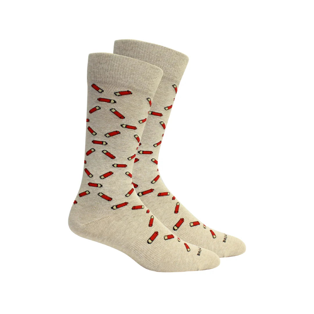 Brown Dog Hosiery High Brass Oatmeal
