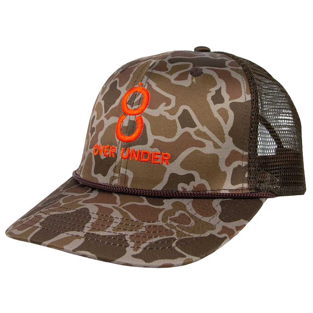 Over Under Double Barrel Mesh Back - Duck Camo