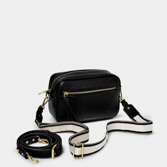 Katie Loxton Hallie Crossbody Bag, Black