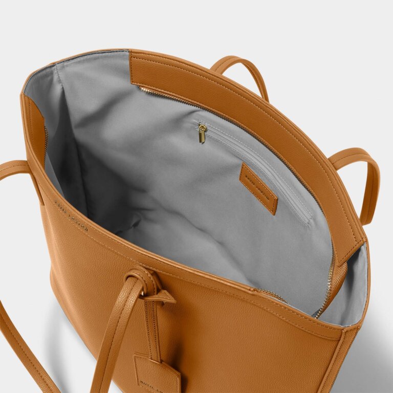 Katie Loxton Travel Tote Bag, Cognac