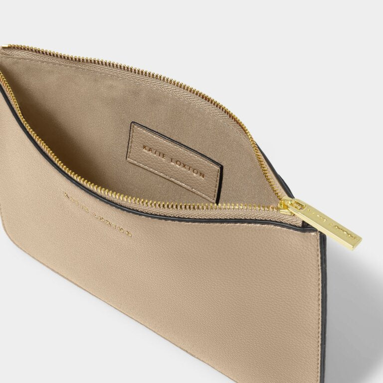 Katie Loxton Marni Wristlet Pouch, Light Taupe