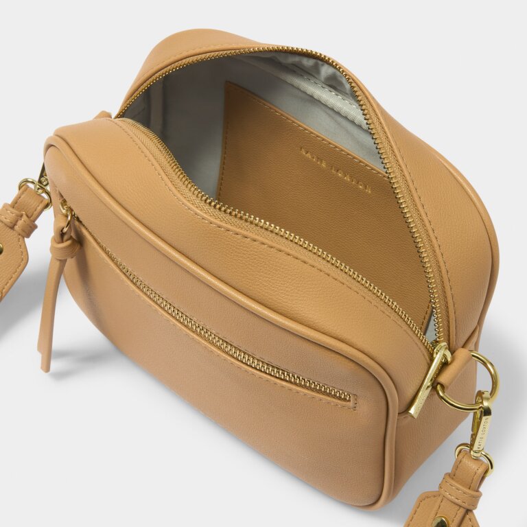 Katie Loxton Hallie Crossbody Bag, Camel