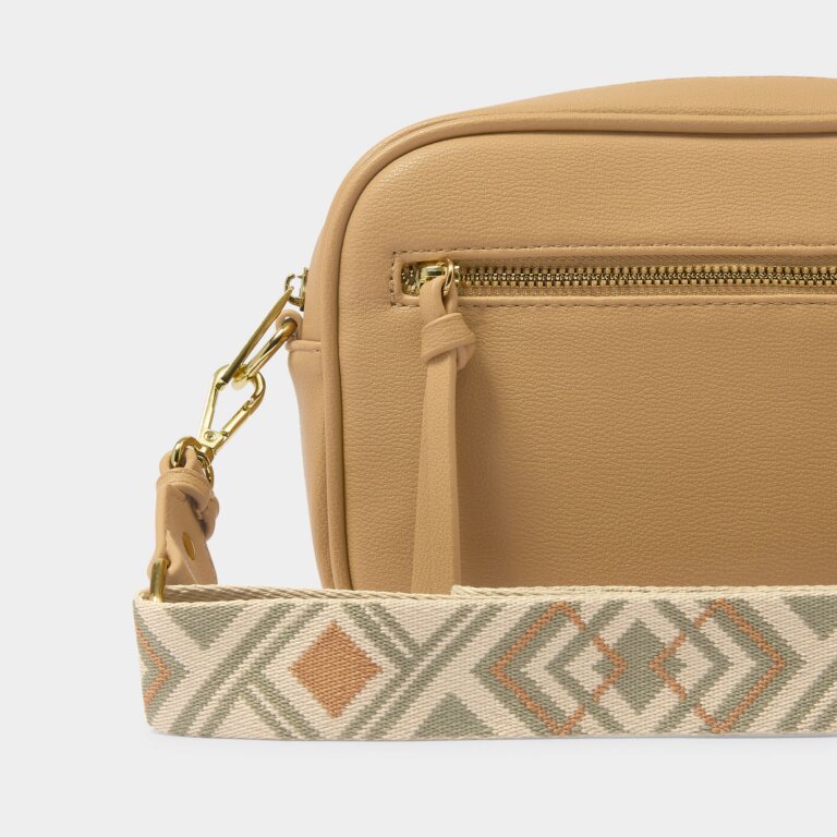 Katie Loxton Hallie Crossbody Bag, Camel
