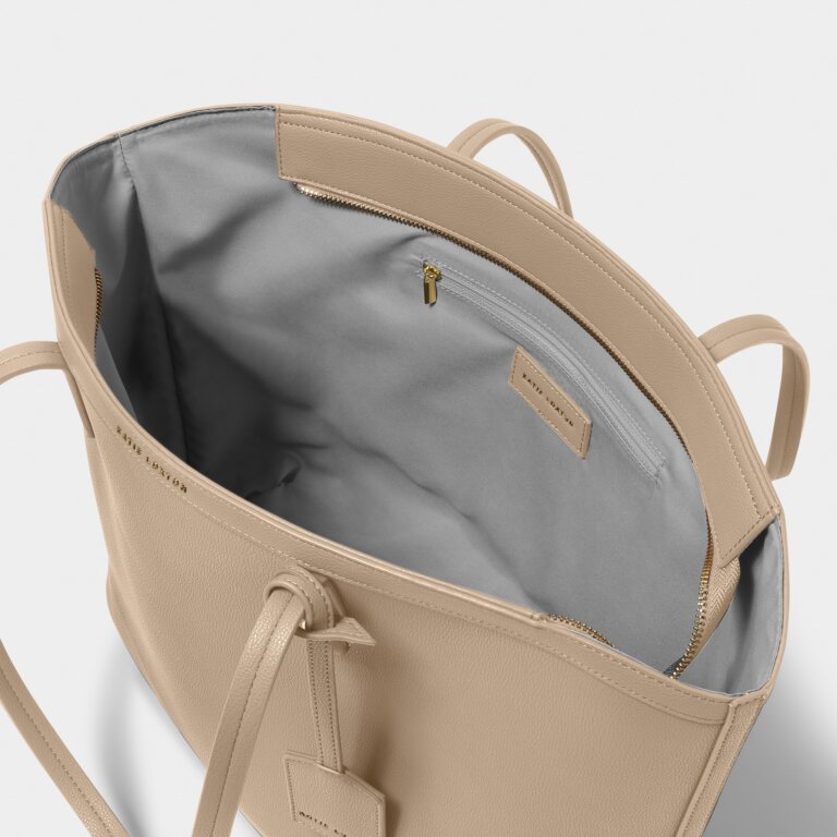 Katie Loxton Travel Tote Bag, Light Taupe