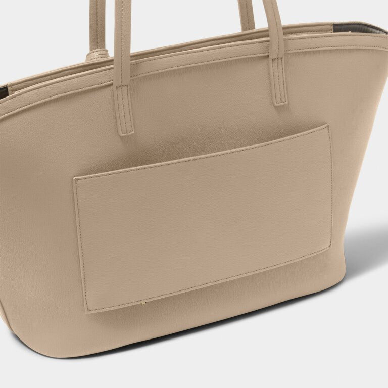 Katie Loxton Travel Tote Bag, Light Taupe