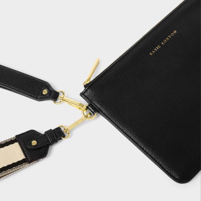 Katie Loxton Hallie Wristlet Pouch, Black