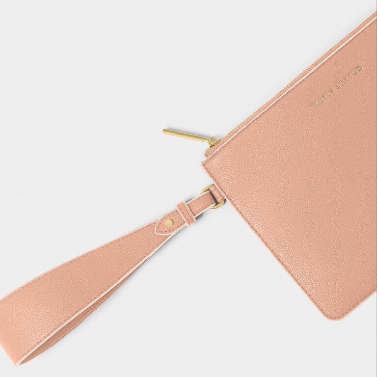 Katie Loxton Marni Wristlet Pouch, Peony Blush