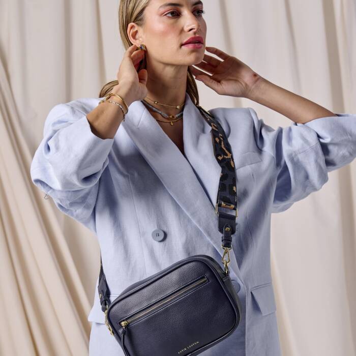 Katie Loxton Hallie Crossbody Bag, Midnight Blue