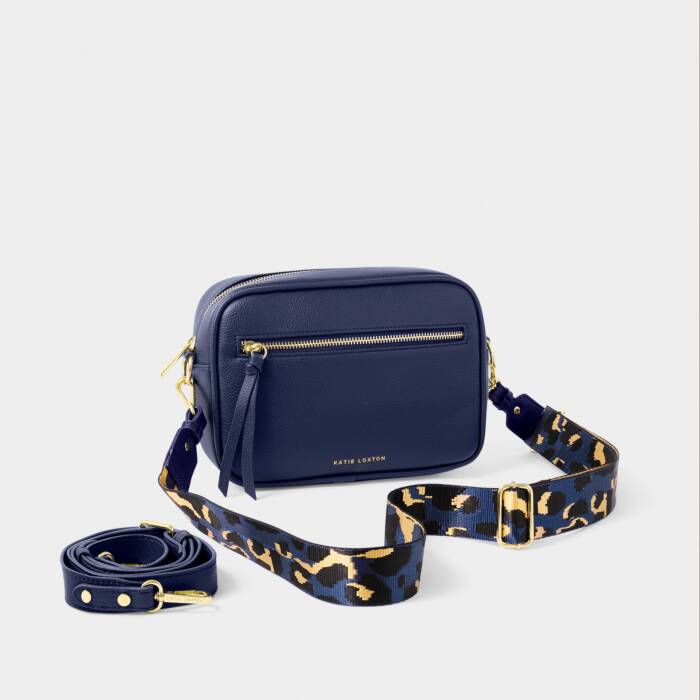 Katie Loxton Hallie Crossbody Bag, Midnight Blue