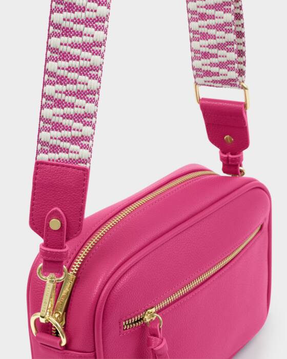 Katie Loxton Hallie Crossbody Bag, Fuchsia