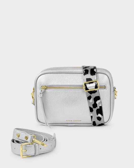 Katie Loxton Hallie Crossbody Bag, Silver