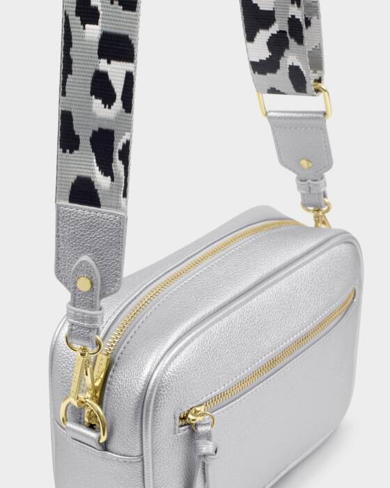 Katie Loxton Hallie Crossbody Bag, Silver