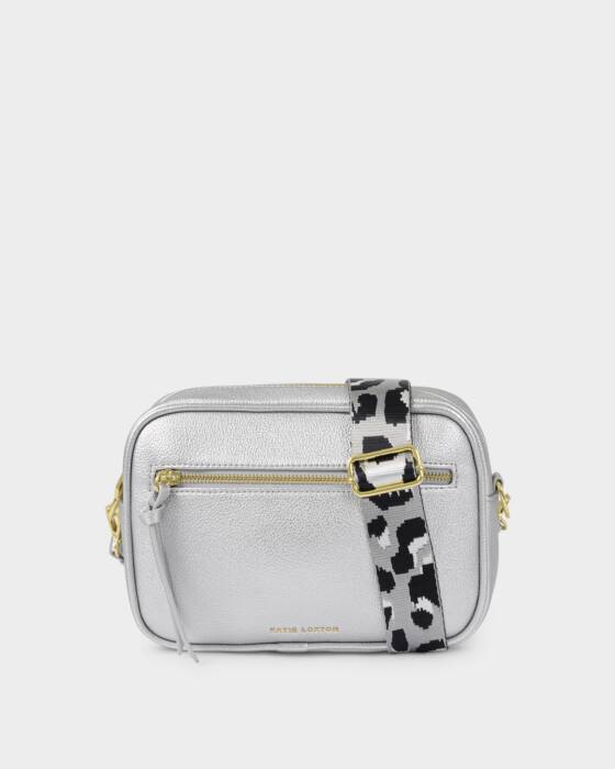 Katie Loxton Hallie Crossbody Bag, Silver