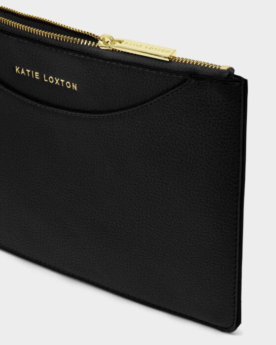 Katie Loxton Alba Wristlet Pouch, Black