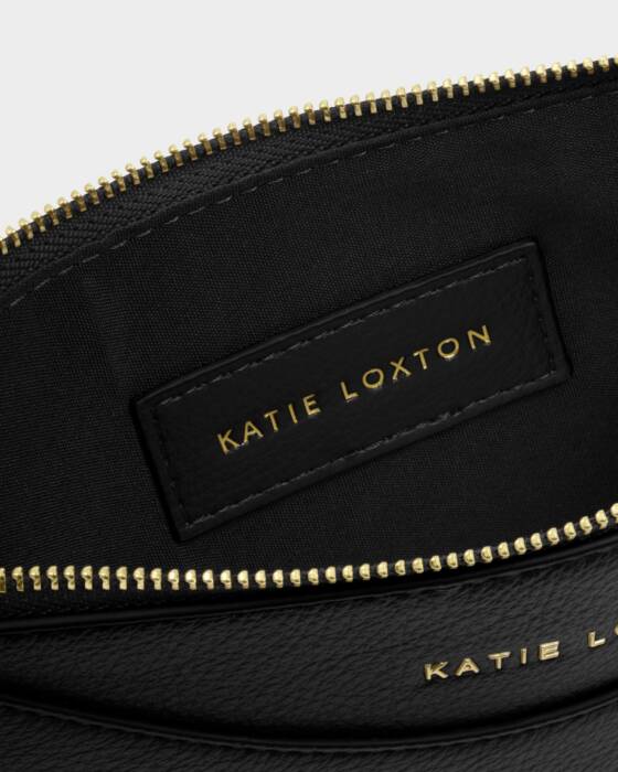 Katie Loxton Alba Wristlet Pouch, Black