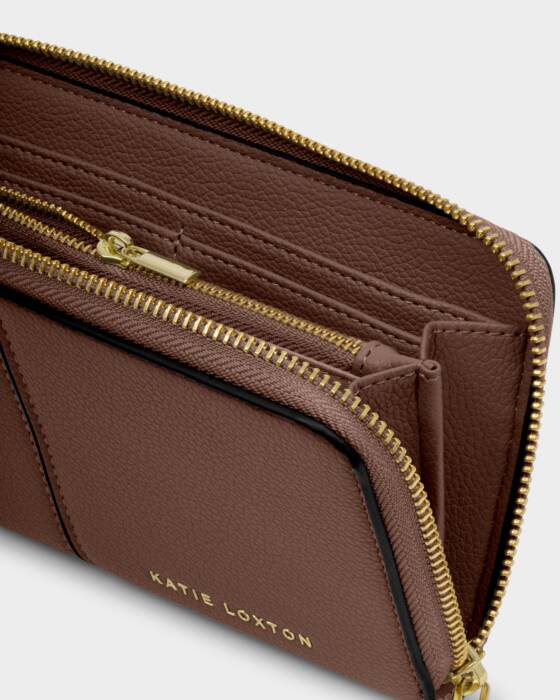 Katie Loxton Laila Wallet, Dark Chocolate