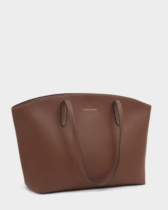 Katie Loxton Harlyn Work Tote Bag, Chocolate