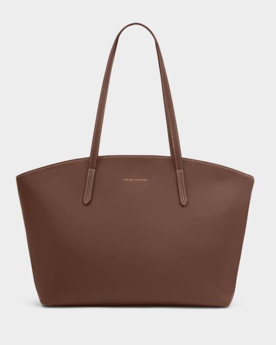Katie Loxton Harlyn Work Tote Bag, Chocolate