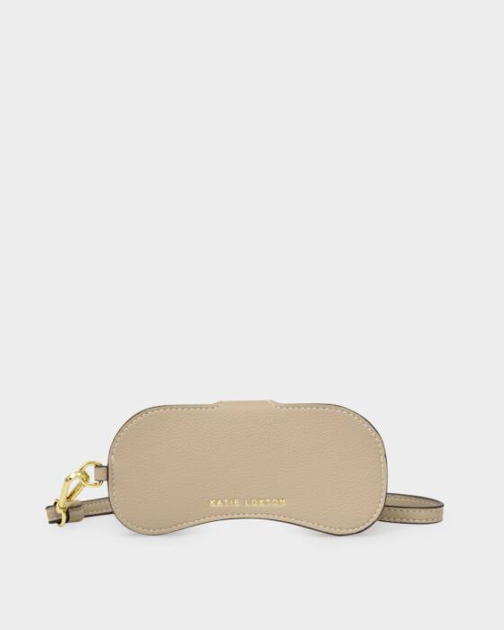Katie Loxton Everyday Glasses Case, Light Taupe