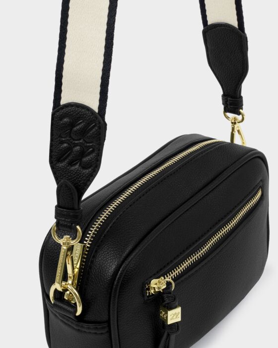 Katie Loxton Lottie Crossbody Bag, Black