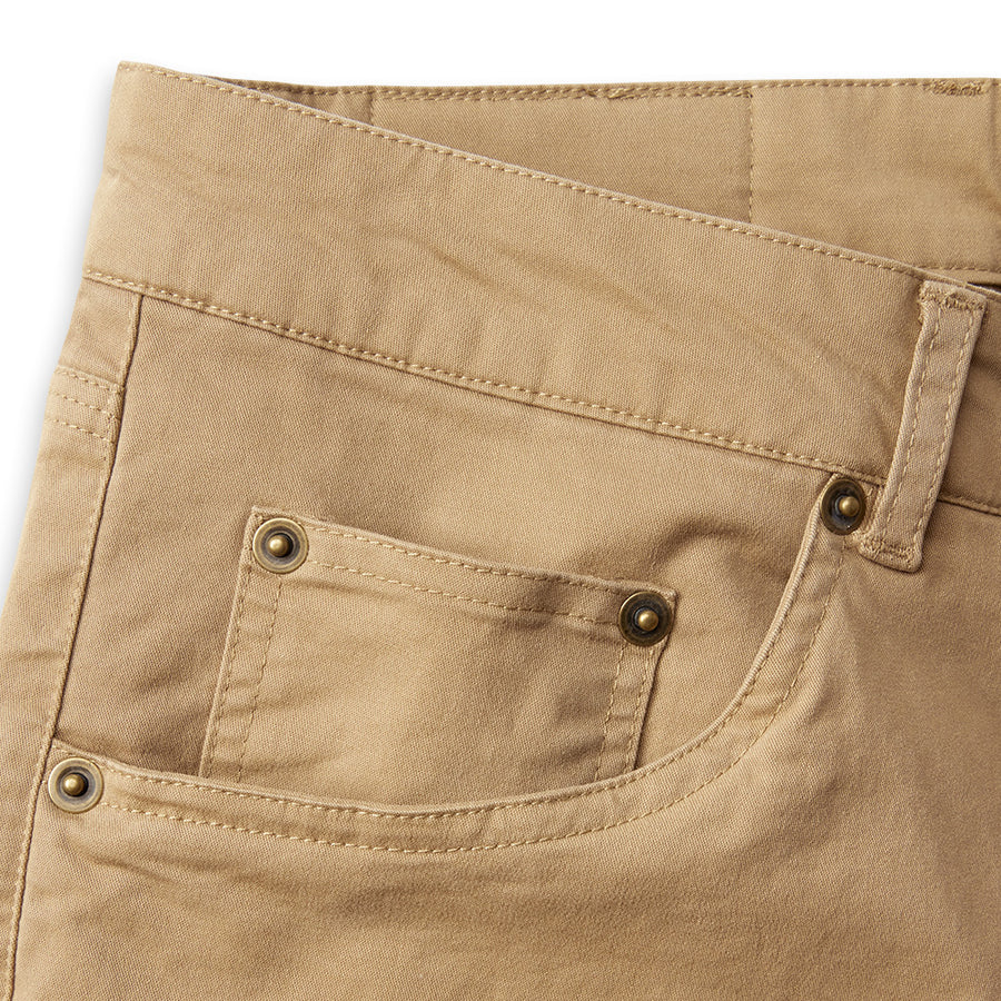 The Sporting Gent Boone 5-Pocket Pant (Field Khaki)
