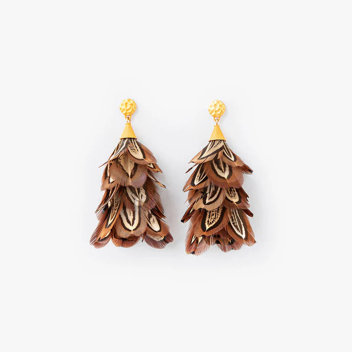 BRACKISH MARJAN STATEMENT EARRING