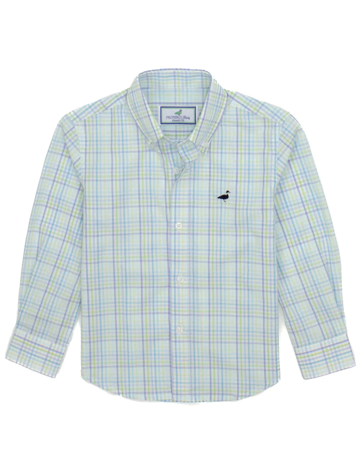 Properly Tied Boys Seasonal Sportshirt Laguna