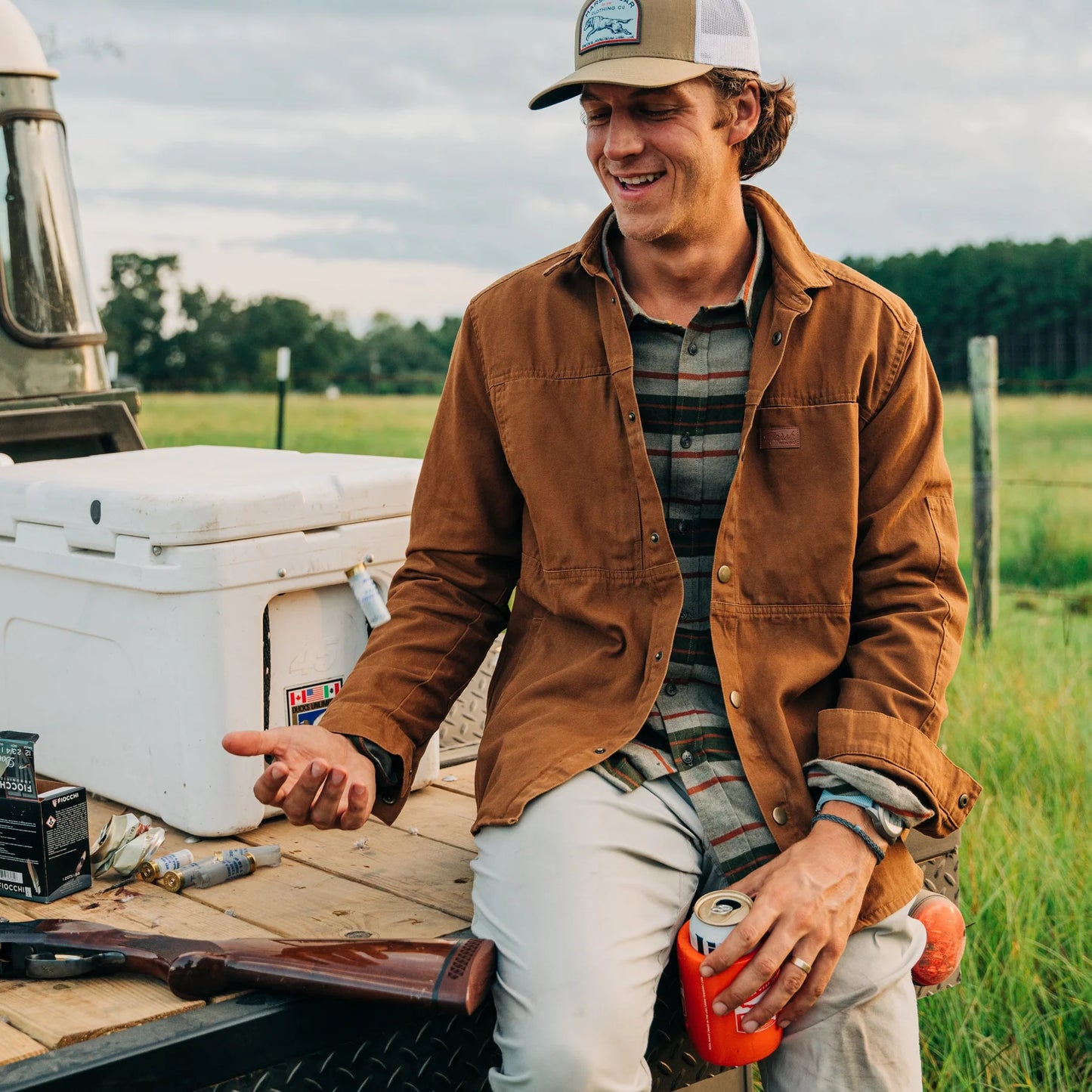 Marsh Wear The Delano Shacket, Tobacco