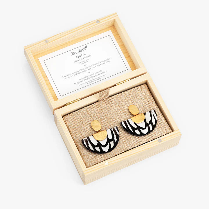 BRACKISH ORCA DROP EARRING