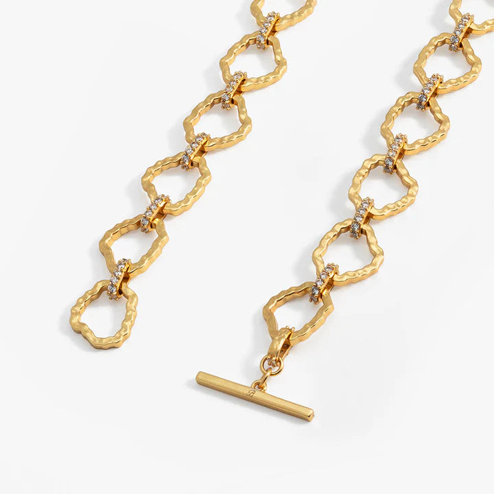 BRACKISH RADCLIFFEBOROUGH GOLD PLATED BRACELET