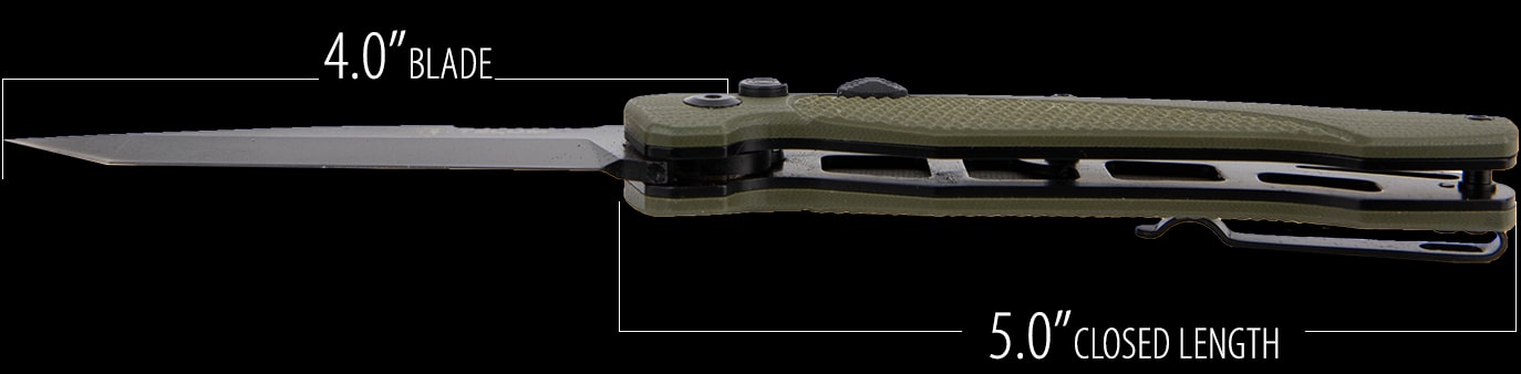 Telum Titan OD Green Knife
