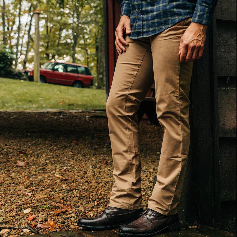 The Sporting Gent Boone 5-Pocket Pant (Field Khaki)