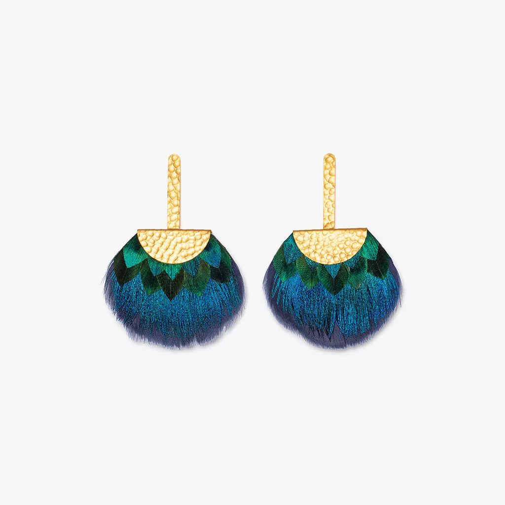 Brackish Tucket Blue Grecian Earring