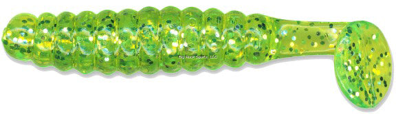 Slider Crappie/Panfish Grub w/ vibratail 1 1/2