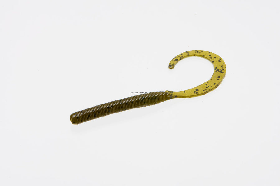 Zoom Curly Tail Finesse Worm 4" Green Pump