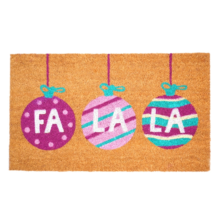 Christmas Fa La La Doormat