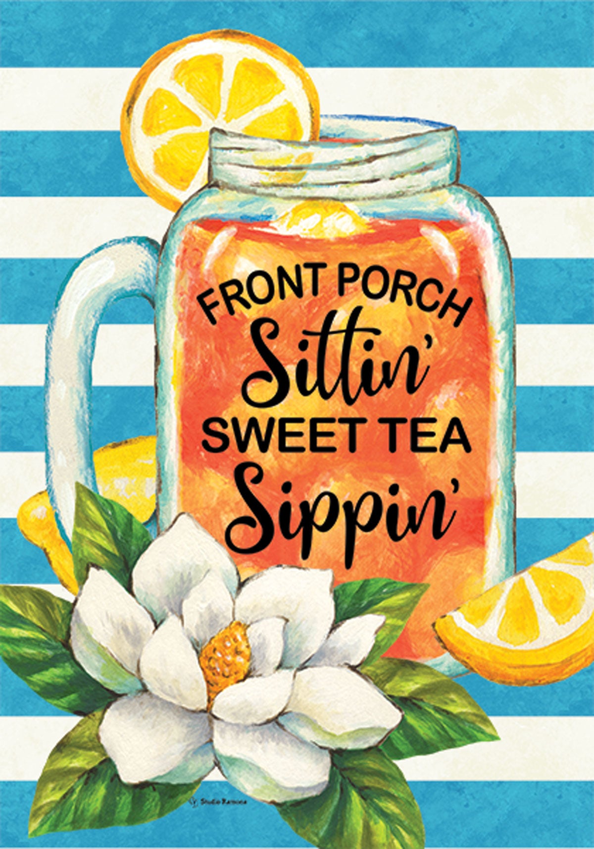 Porch Sweet Tea Flag 12" x 18"