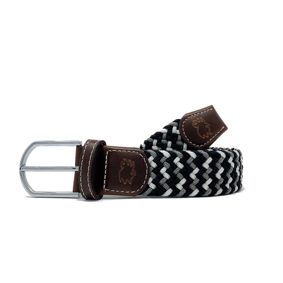 Roostas The Baja Tri-Color Woven Stretch Belt