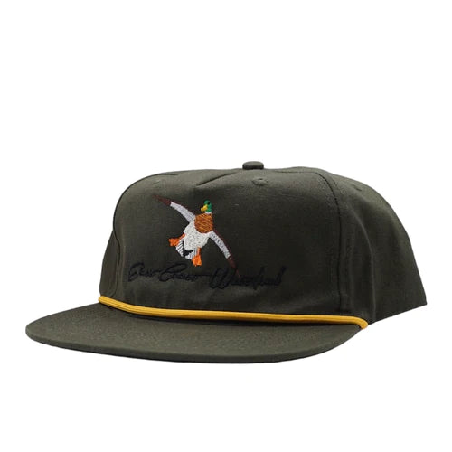 East Coast Waterfowl Embroidered Mallard Logo Rope Snapbacks