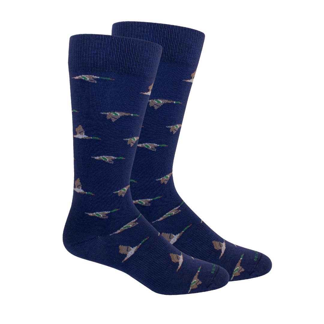 Brown Dog Hosiery Mallard-Insignia Blue
