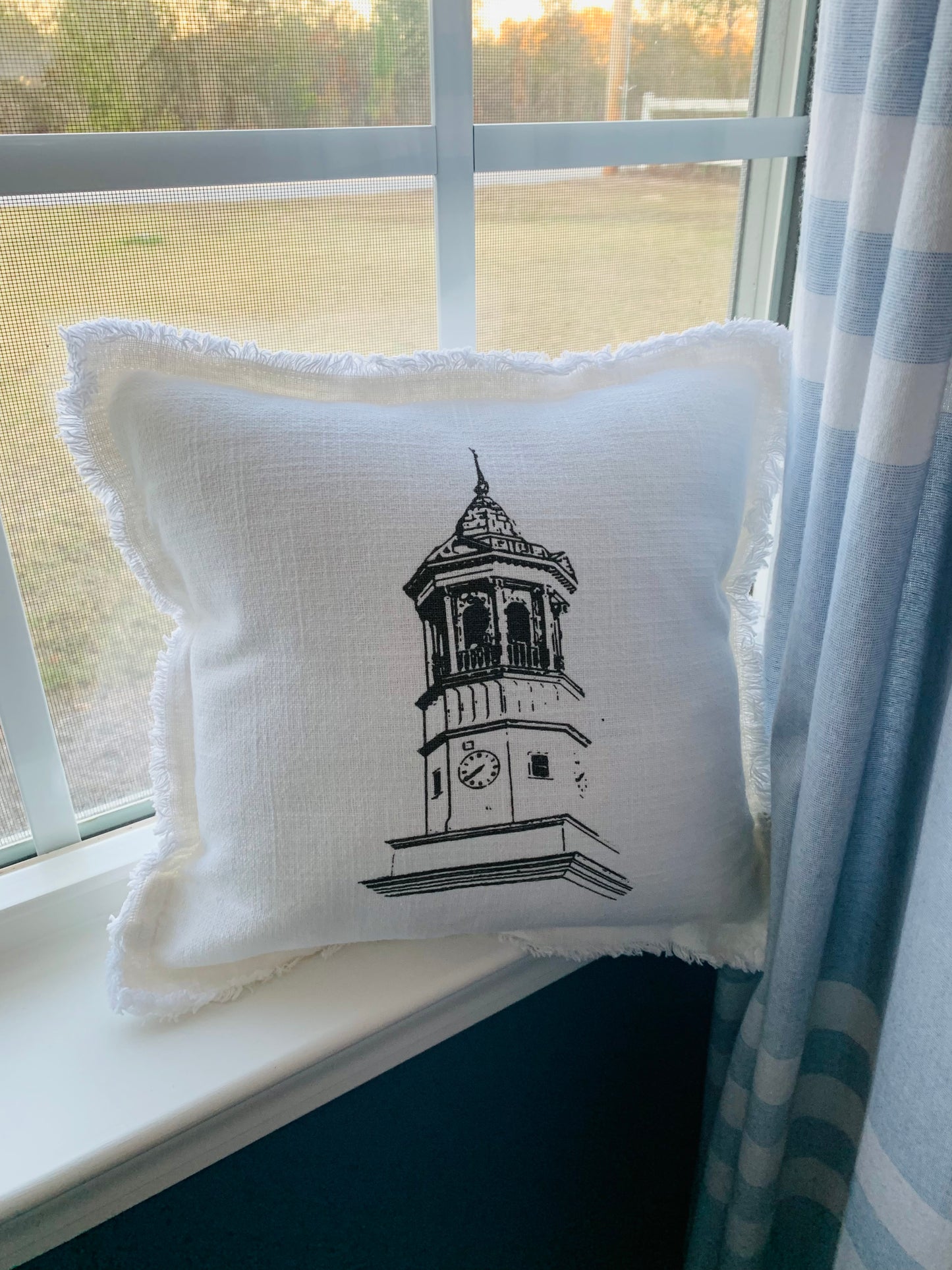 Camden Clock Tower Pillow