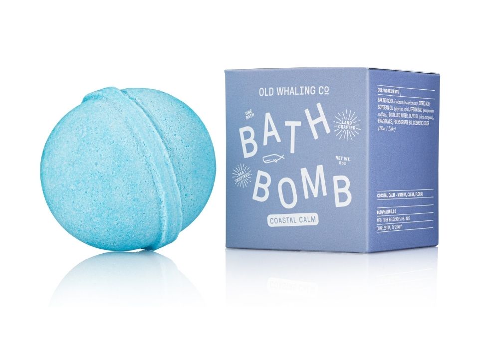 Old Whaling Co Coastal Calm Bath Bomb