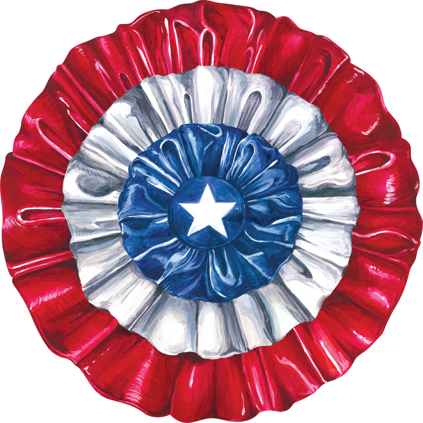 Hester & Cook Die-Cut Star-Spangled Placemat