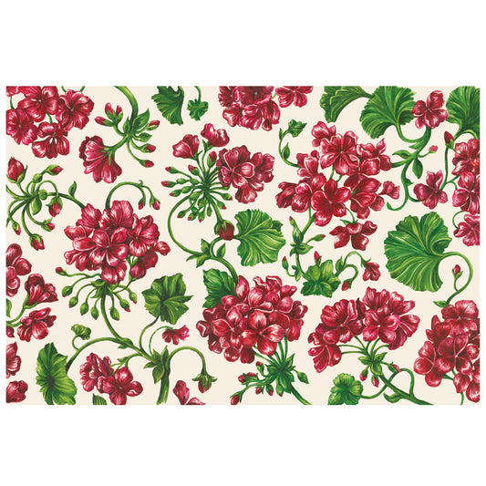 Hester & Cook Geranium Garden Placemat