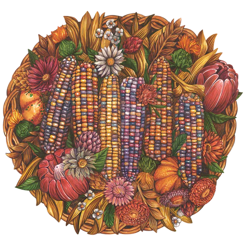 Hester & Cook Die-Cut Gathering Basket Placemat