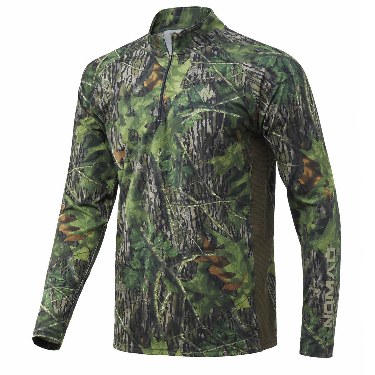 Nomad Camo 1/4 Zip Pursuit Shadowleaf