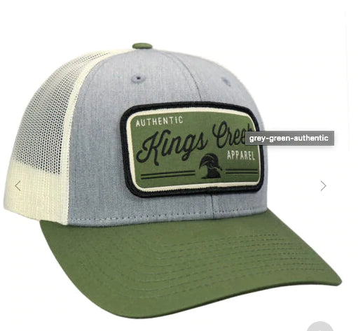 Kings Creek Apparel Authentic Green Patch Hat