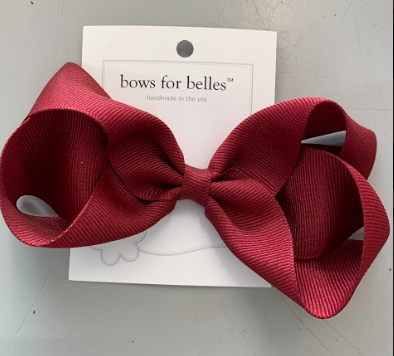 Bows for Belles Burgendy